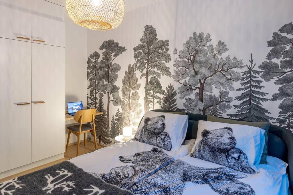 Luxury Forest Apartment Rovaniemi Bagian luar foto