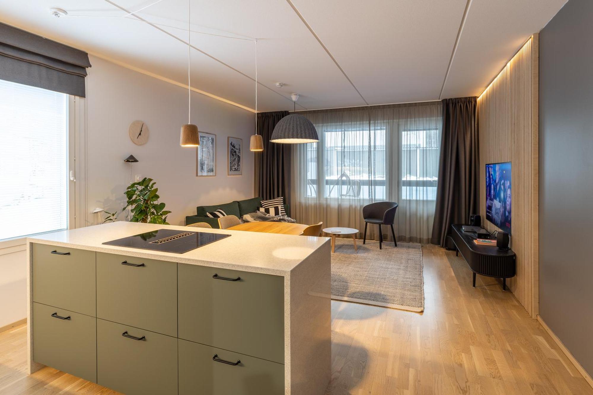 Luxury Forest Apartment Rovaniemi Bagian luar foto